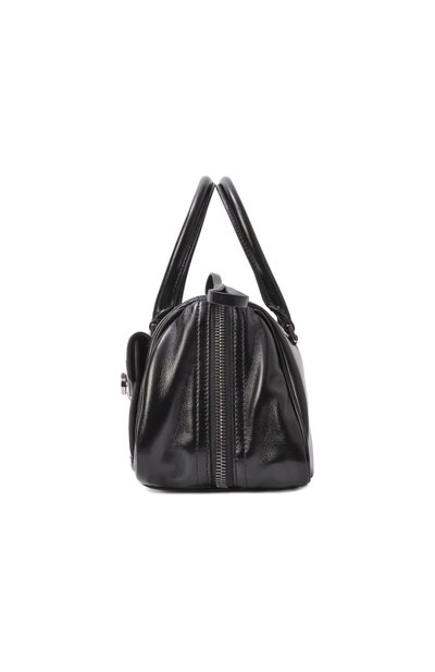 Сумка multipocket bowling small FERRAGAMO черного цвета по цене 270500 руб., арт. 21A228/786980, фото 4 Сумка multipocket bowling small FERRAGAMO, арт. 21A228/786980, фото 4