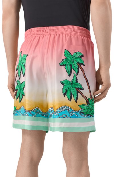 Шелковые шорты CASABLANCA, арт. MS25TR01205, фото 4