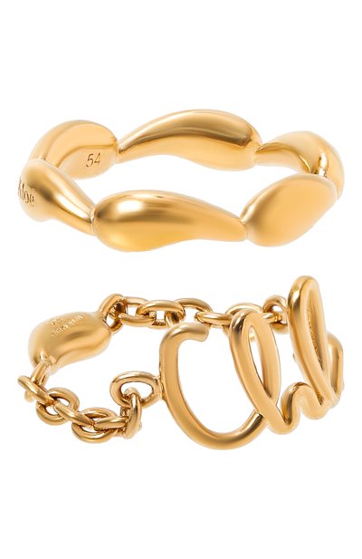 Женское комплект из двух колец CHLOÉ, арт. CHC24AFR67CB7