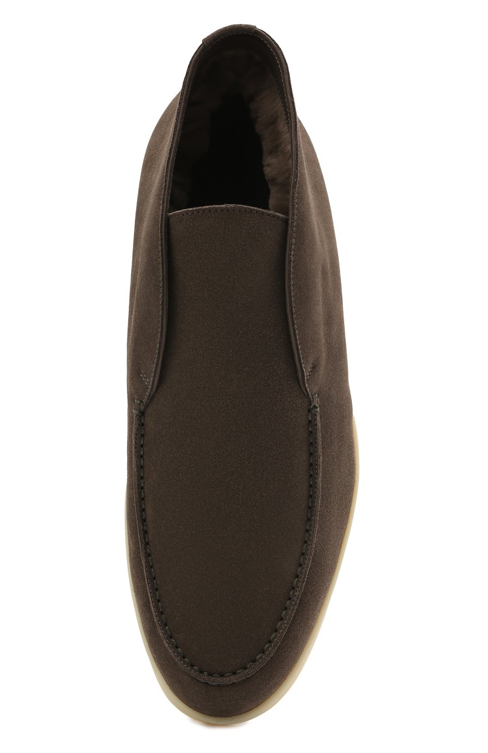 Замшевые ботинки open walk LORO PIANA, арт. FAI9283, фото 4