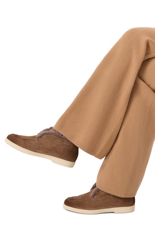 Замшевые ботинки Santoni WUYG58457TISAU0F Коричневый  WUYG58457TISAU0F Фото 2