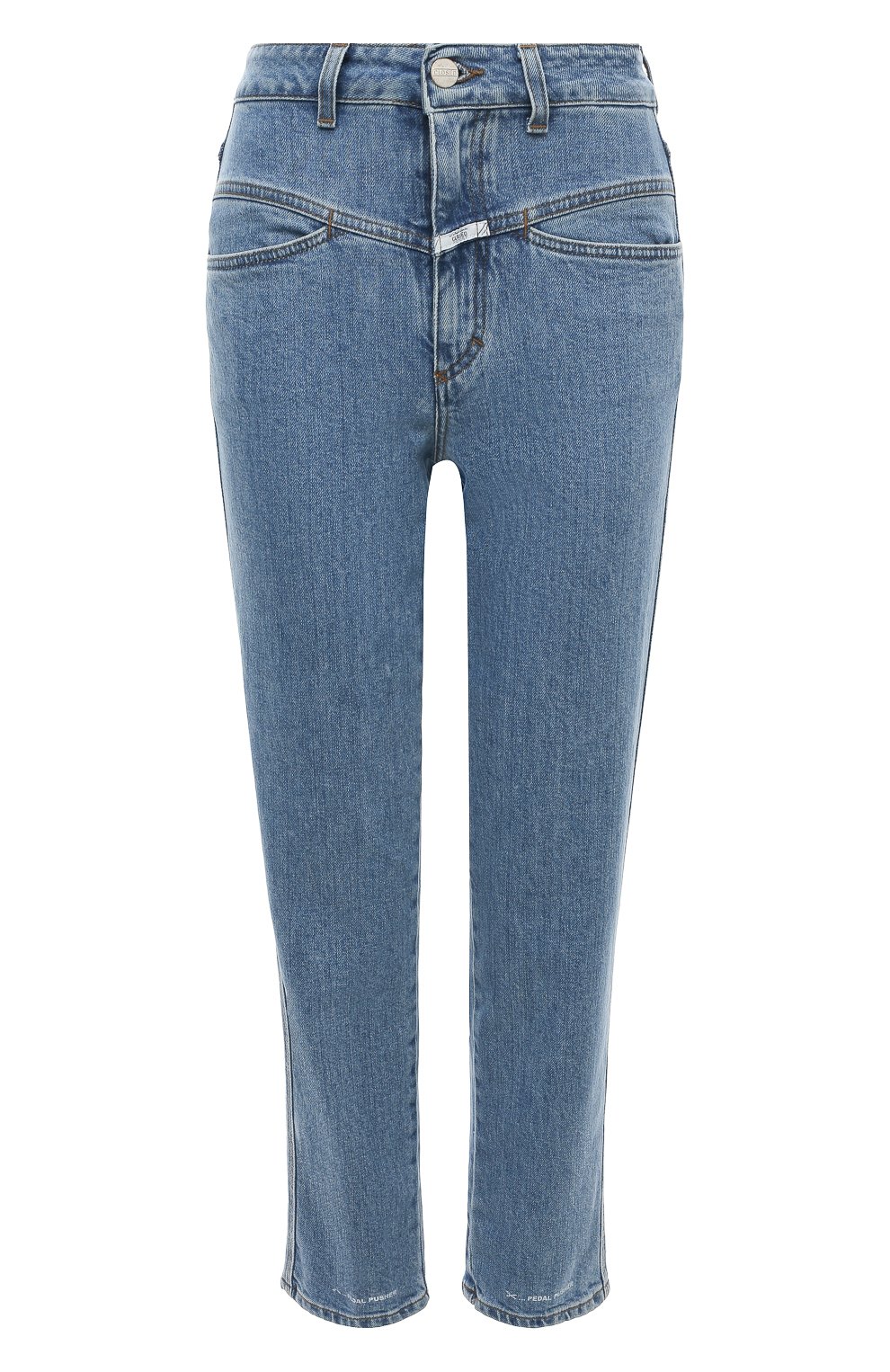 Джинсы CLOSED голубого цвета по цене 24600 руб., арт. C88002-05E-6A, фото 1 Джинсы CLOSED, арт. C88002-05E-6A, фото 1