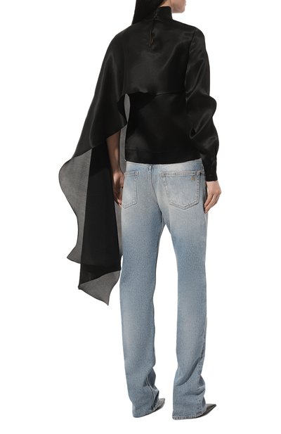 Шелковая блузка SIMPLIFY, арт. BLOR, фото 4