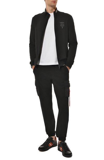 Хлопковые джоггеры AERONAUTICA MILITARE, арт. PF924J631, фото 2