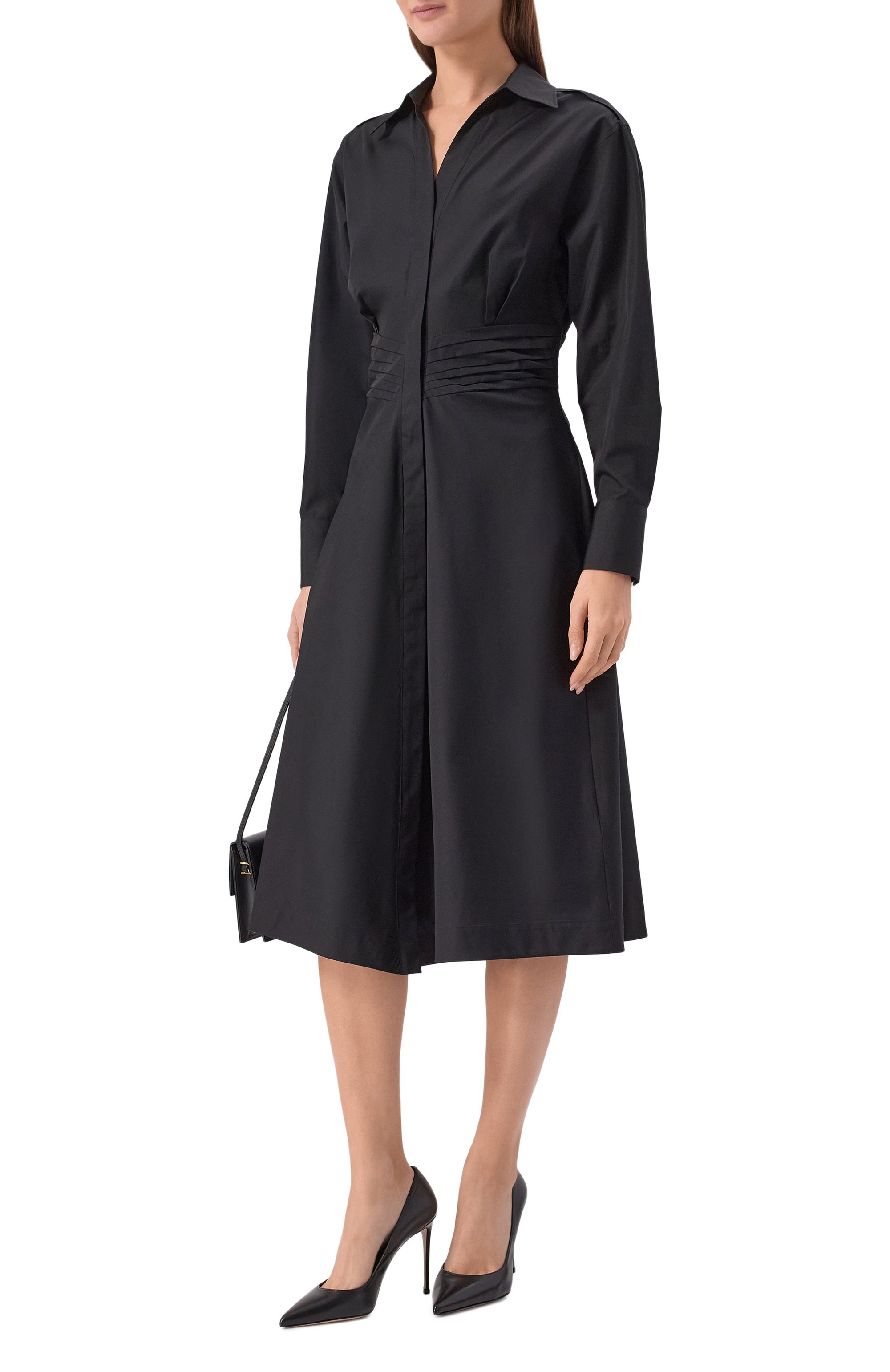 Хлопковое платье BOSS, арт. 50553673, фото 2