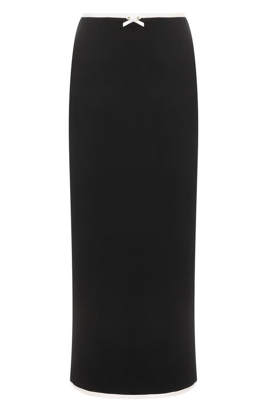 Хлопковая юбка ROWEN ROSE RR_J108_L Чёрный RR_J108_L