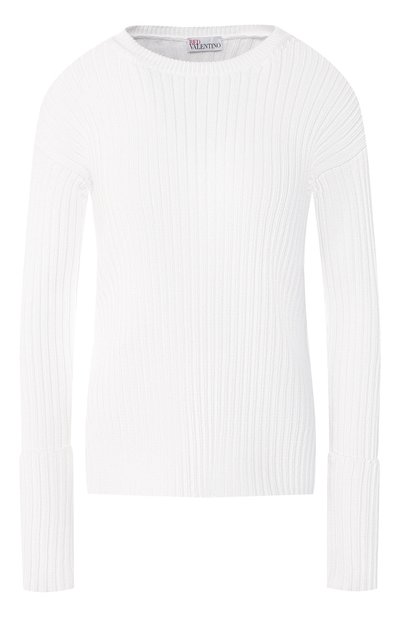 Женский хлопковый пуловер REDVALENTINO, арт. RR3KCA32/TDR