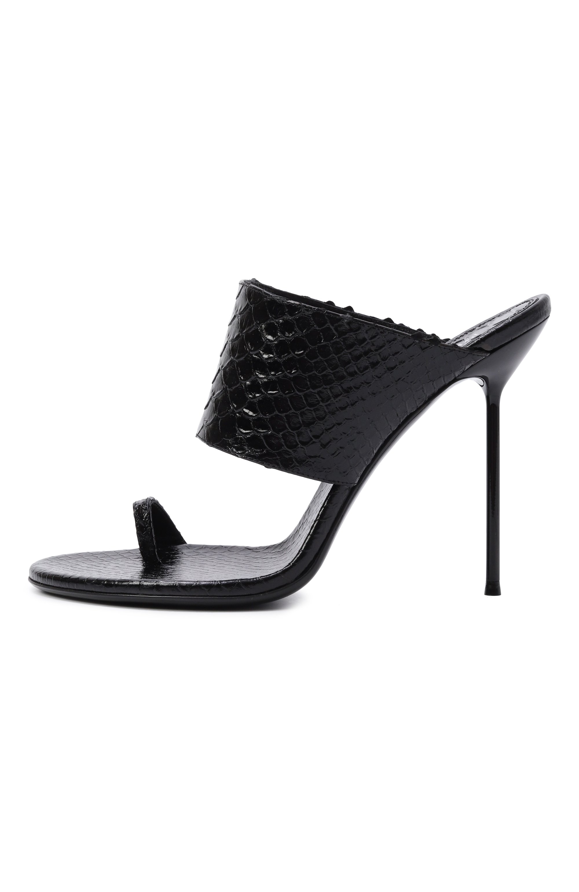 Кожаные мюли lidia 105 PARIS TEXAS черного цвета по цене 98500 руб., арт. PX1825/XPTAC, фото 4 Кожаные мюли lidia 105 PARIS TEXAS, арт. PX1825/XPTAC, фото 4