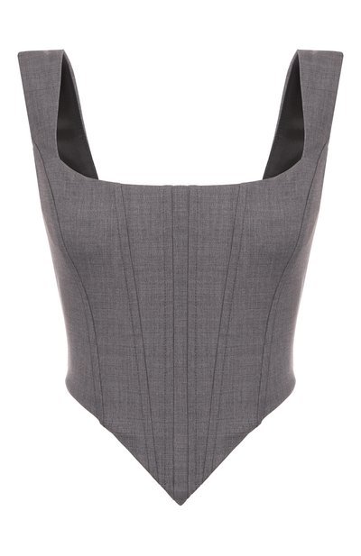 Женский шерстяной топ-корсет GIUSEPPE DI MORABITO, арт. 05FWT0196 05327A