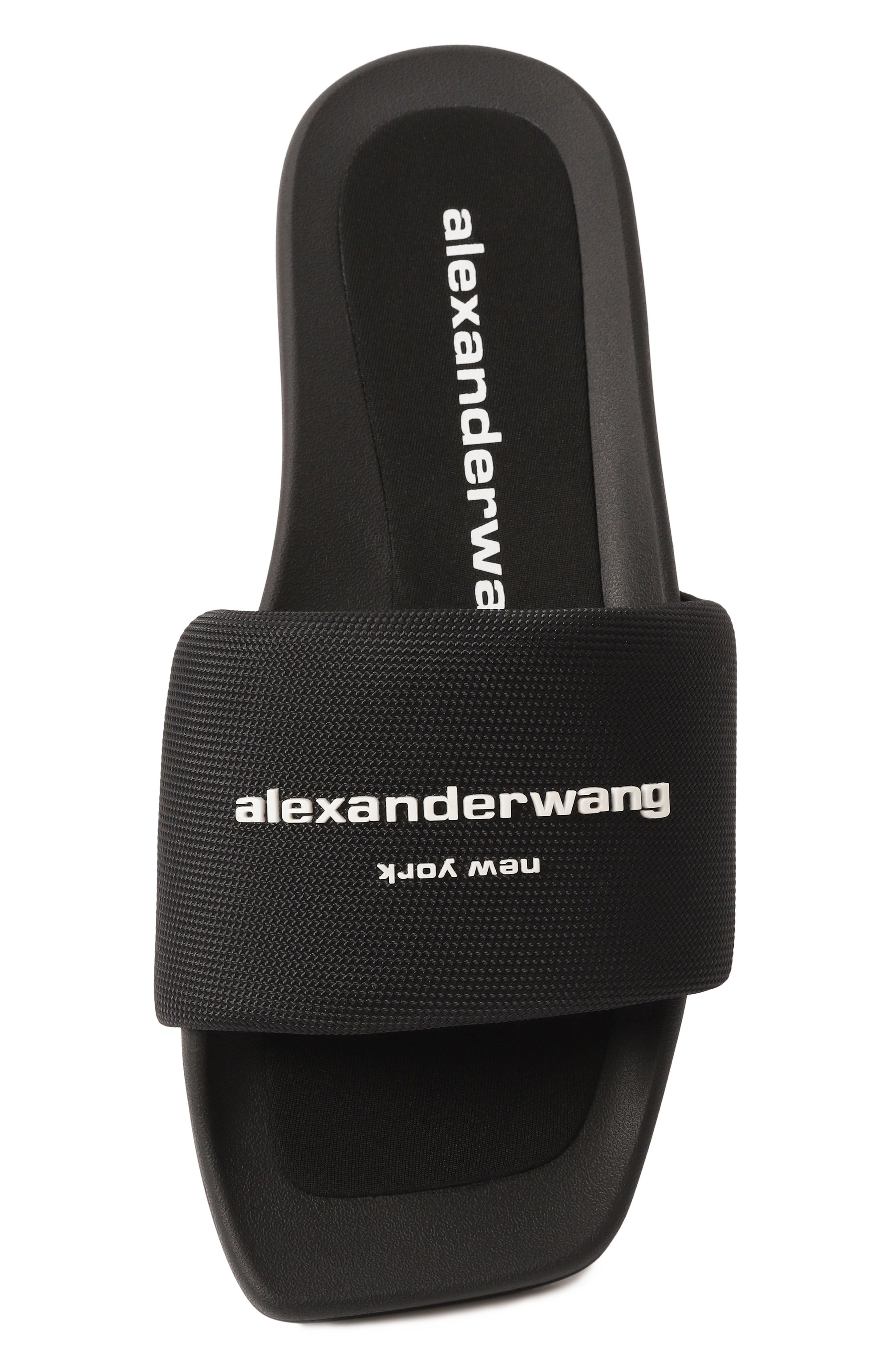 Текстильные шлепанцы ALEXANDER WANG, арт. 30221S059, фото 6