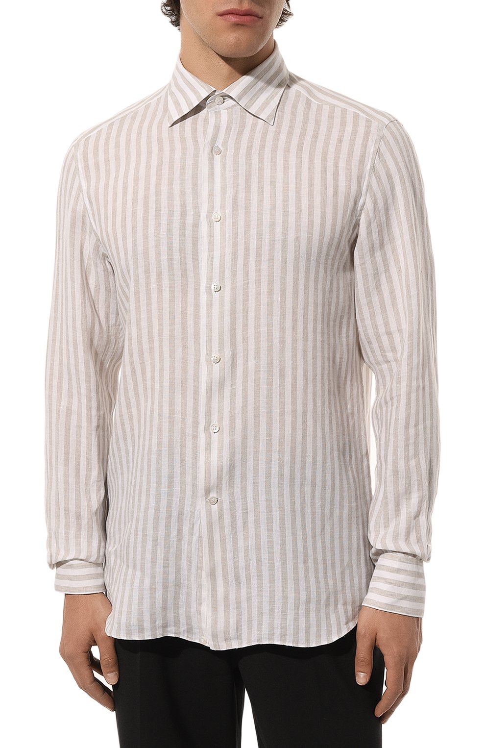 Льняная рубашка STEFANO RICCI, арт. MC003685/LX2511, фото 3