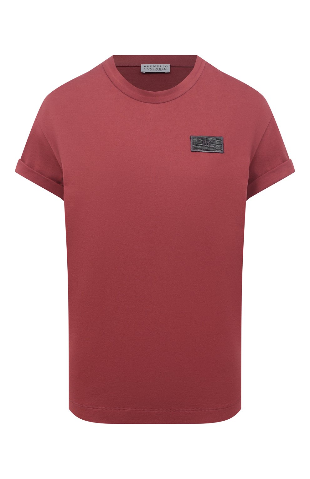 Хлопковая футболка BRUNELLO CUCINELLI, арт. M0A45DG830, фото 1