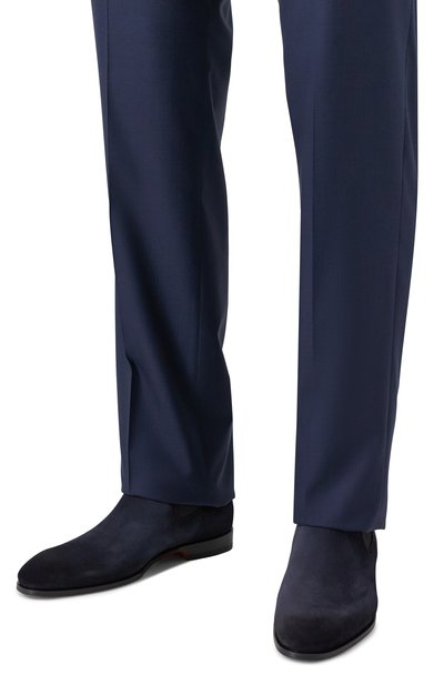 Замшевые челси adrian SANTONI, арт. MCAG19113JJ6GGEX, фото 3