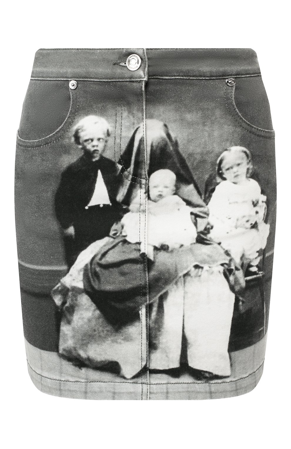 Джинсовая юбка BURBERRY, арт. 8016963, фото 1