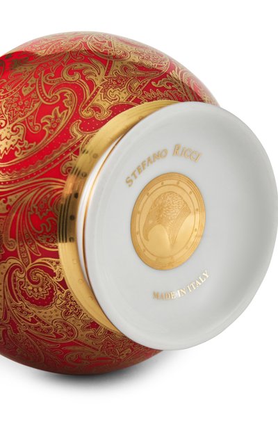 Сахарница velin red STEFANO RICCI красного цвета по цене 97000 руб., арт. 0CZ001/VELIN6/C. 1036, фото 4 Сахарница velin red STEFANO RICCI, арт. 0CZ001/VELIN6/C. 1036, фото 4