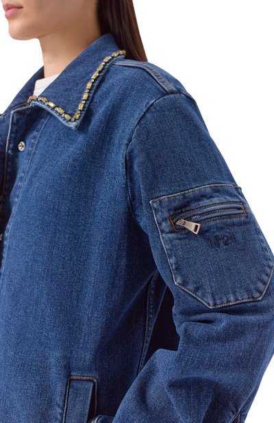 Джинсовая куртка N21, арт. 0021/0496, фото 5