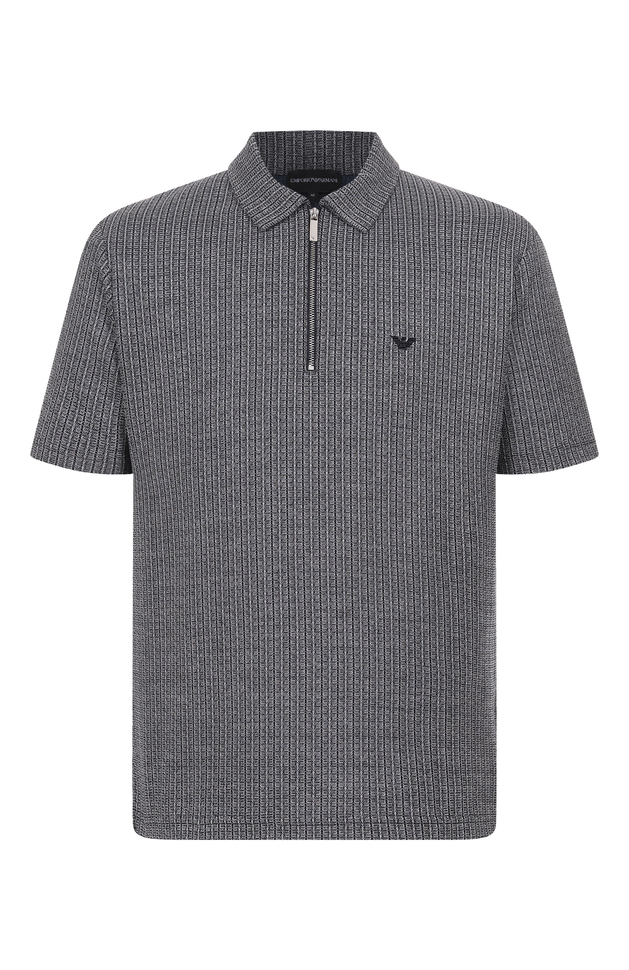 Хлопковое поло EMPORIO ARMANI, арт. EM001905/AF15552, фото 1