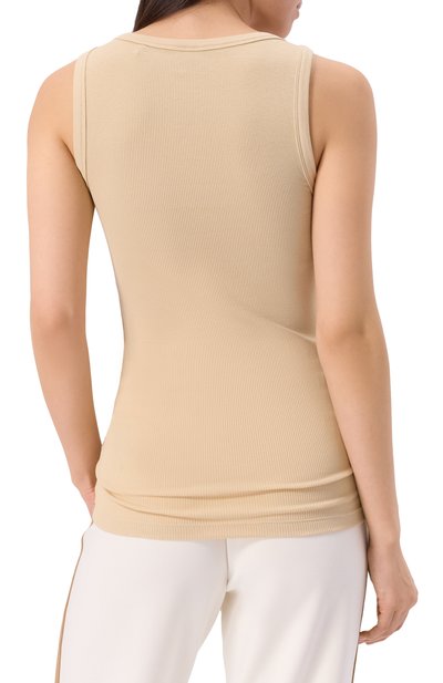 Хлопковая майка BOSS ORANGE, арт. 50504245, фото 4