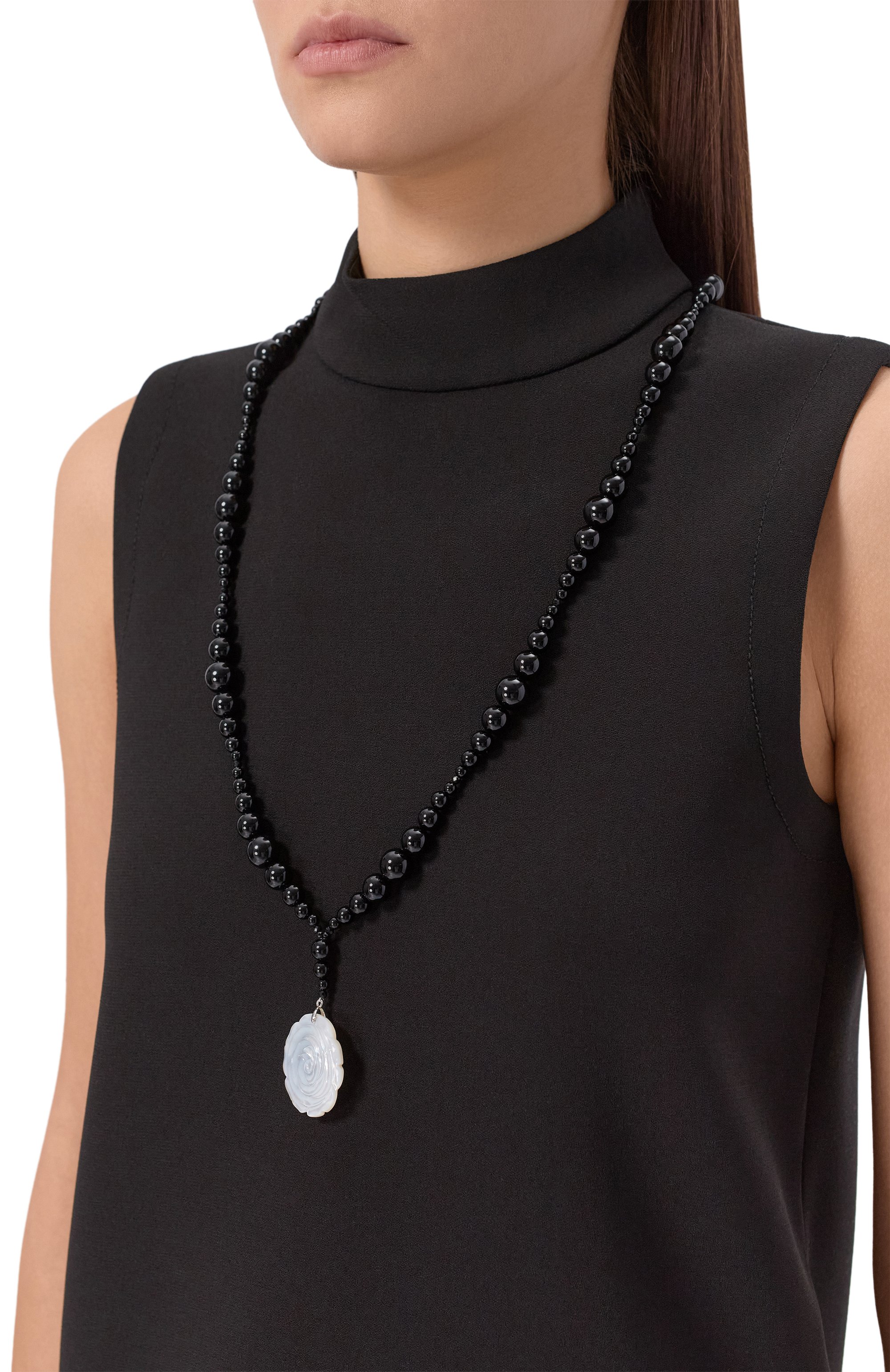 Колье obisidian rose BLUEJAY, арт. BJ-OR, фото 2