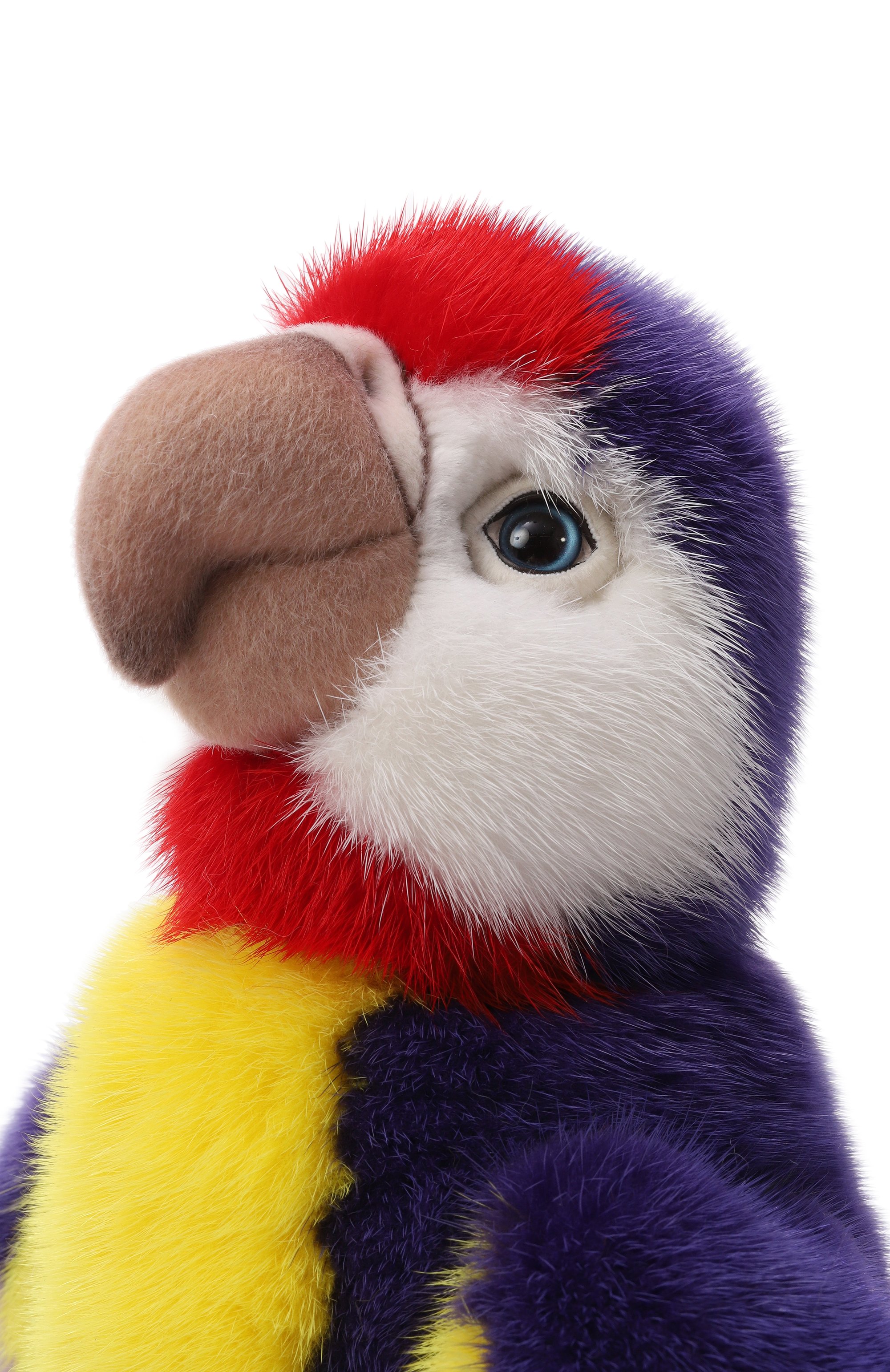 Мягкая игрушка попугай CAROLON разноцветного цвета по цене 108000 руб., арт. МИ-25-ЛГ-011-2, фото 4 Мягкая игрушка попугай CAROLON, арт. МИ-25-ЛГ-011-2, фото 4