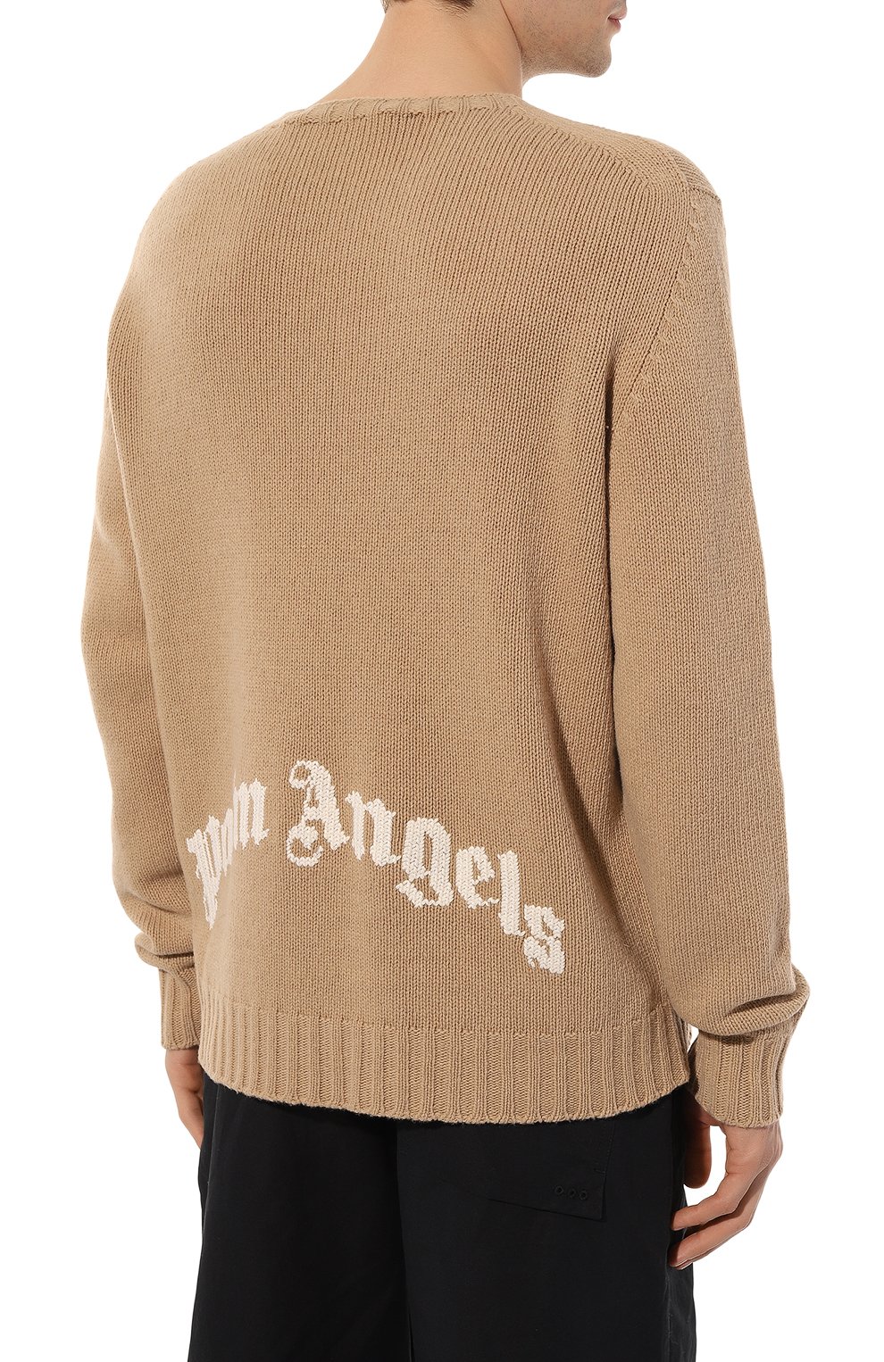 Шерстяной джемпер PALM ANGELS, арт. PMHE027C99KNI0016101, фото 4