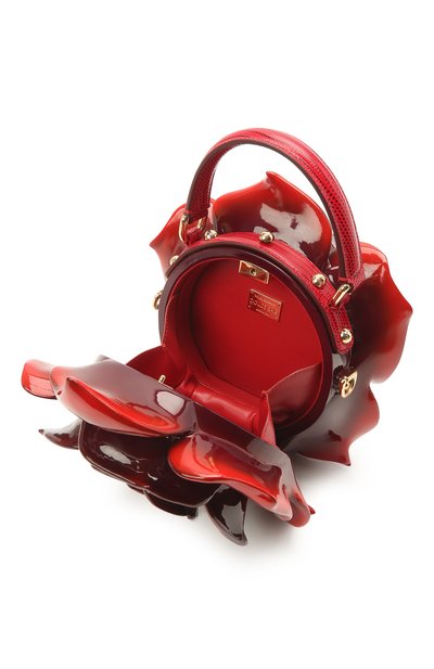 Сумка dolce box DOLCE & GABBANA красного цвета по цене 539000 руб., арт. BB6935/AW826, фото 4 Сумка dolce box DOLCE & GABBANA, арт. BB6935/AW826, фото 4