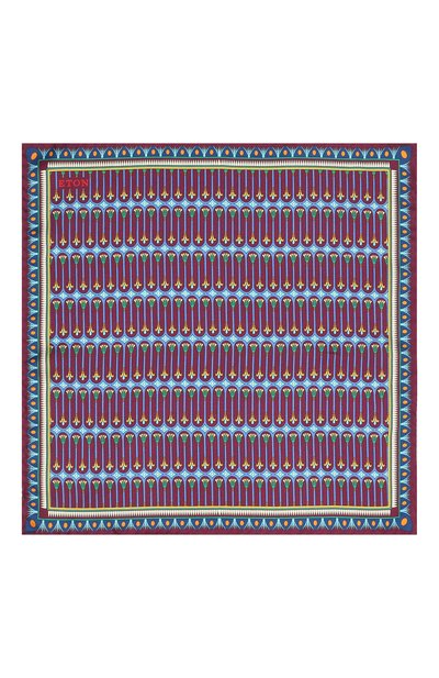 Шелковый платок ETON бордового цвета по цене 5855 руб., арт. A000 31944, фото 3 Шелковый платок ETON, арт. A000 31944, фото 3