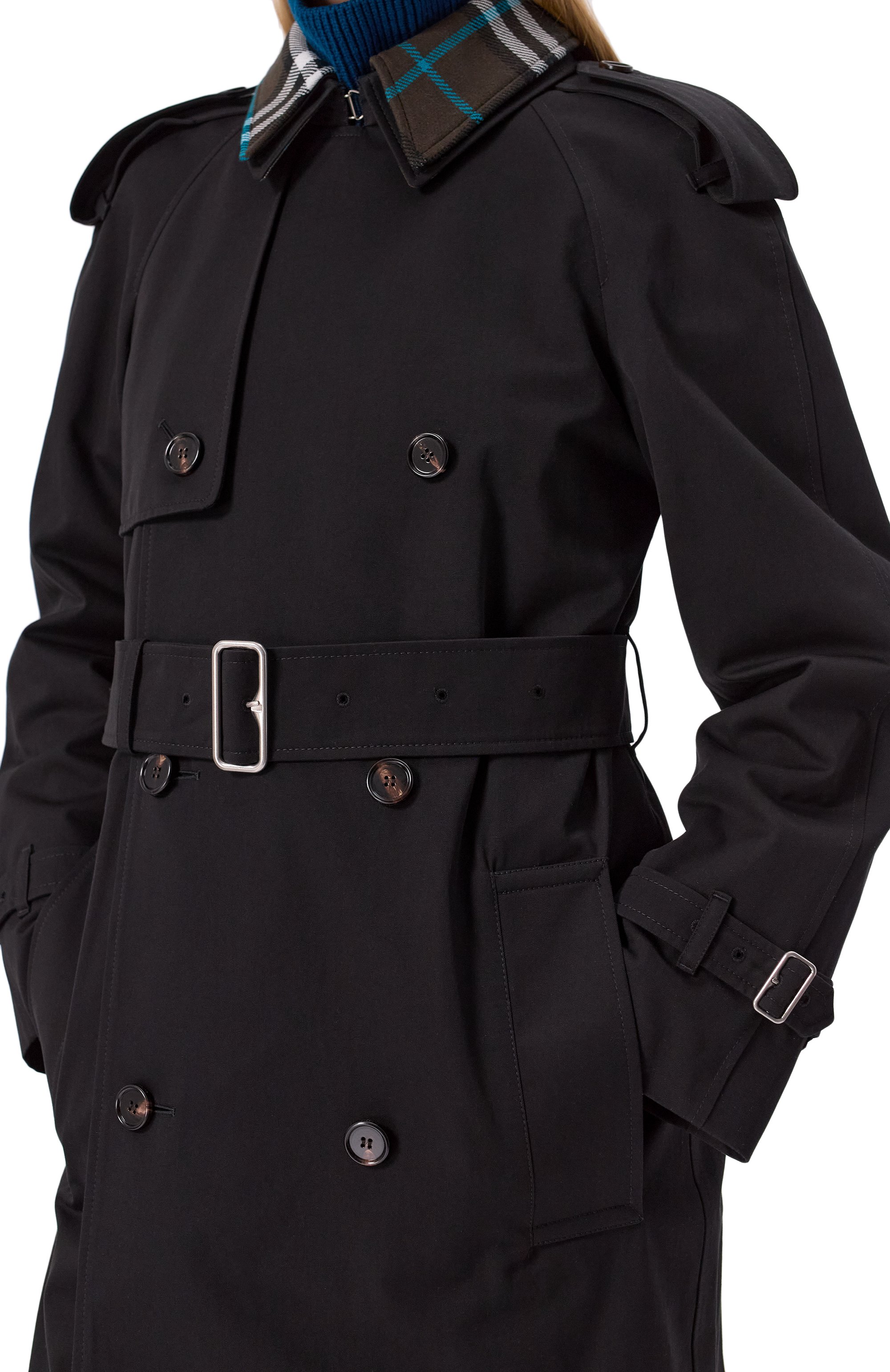 Хлопковый тренч BURBERRY, арт. 8096579, фото 5