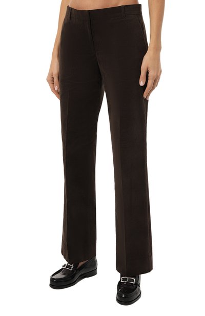 Вельветовые брюки AGREEG коричневого цвета по цене 75000 руб., арт. 12050434, фото 3 Вельветовые брюки AGREEG, арт. 12050434, фото 3