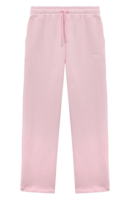 

Хлопковые брюки MSGM kids, Розовый