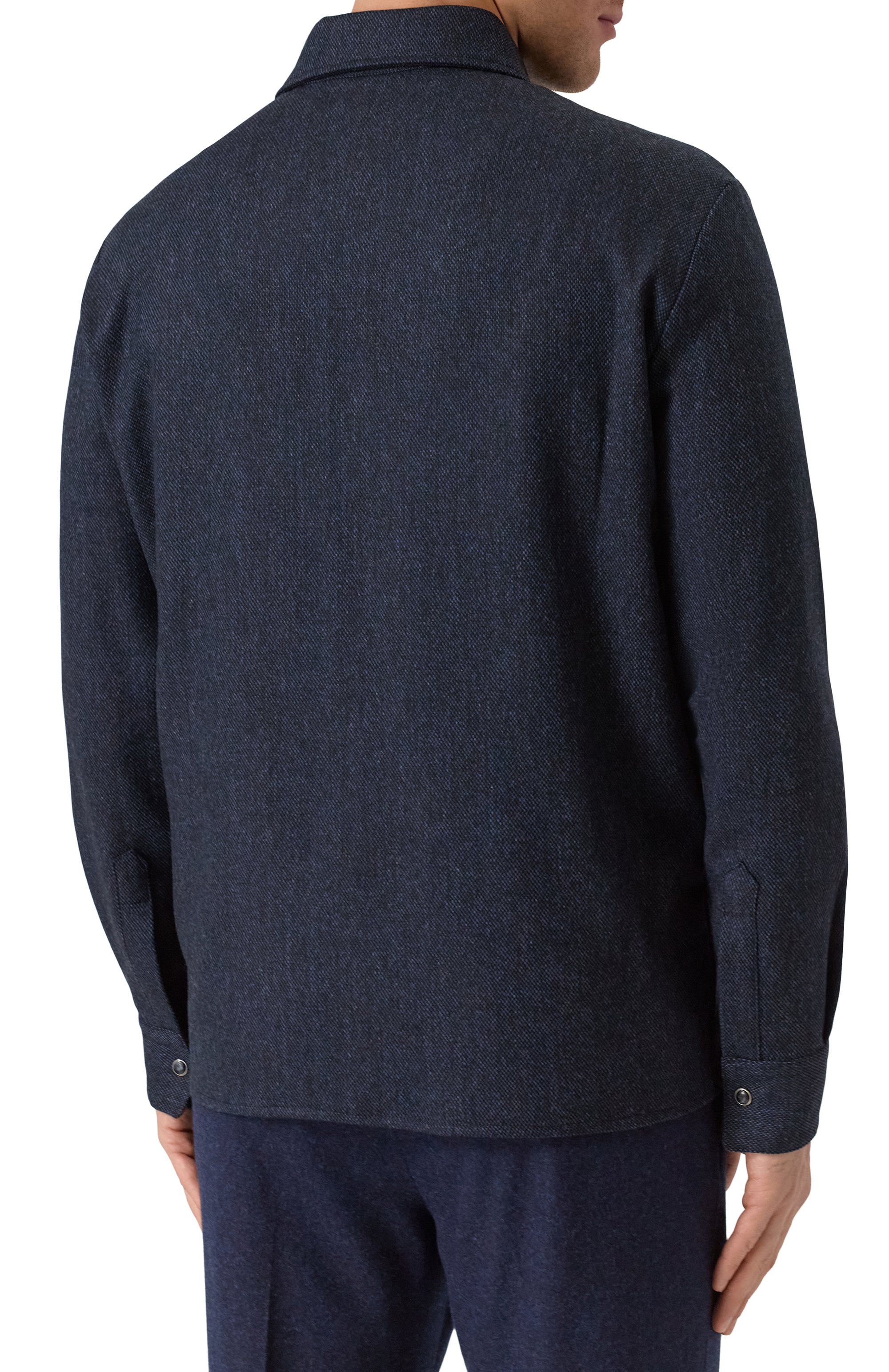 Куртка-рубашка из шерсти и кашемира MARCO PESCAROLO, арт. NEXT/5234, фото 4