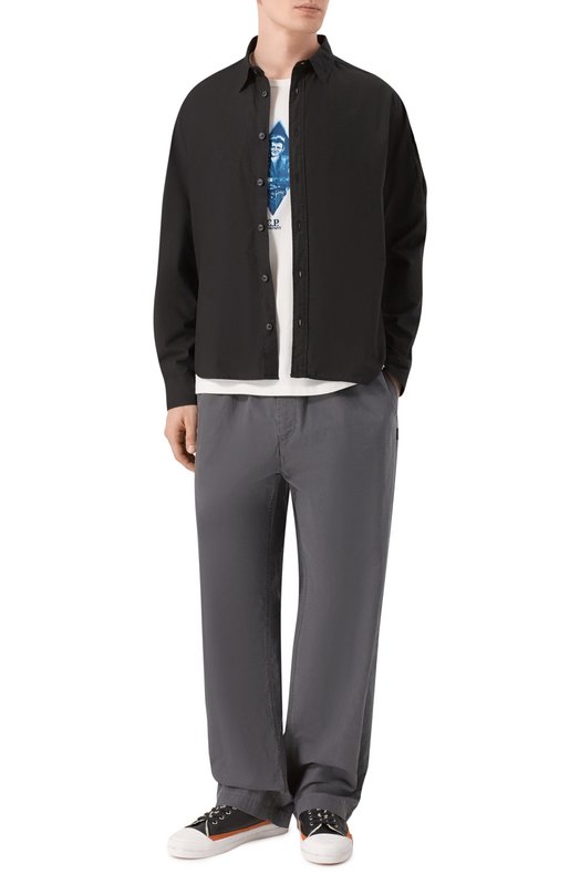 Хлопковая футболка C.P. Company 20CMTS266A/110656W Белый  20CMTS266A/110656W Фото 2