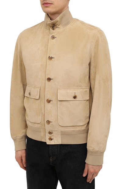 Замшевый бомбер RALPH LAUREN, арт. 790824822, фото 3