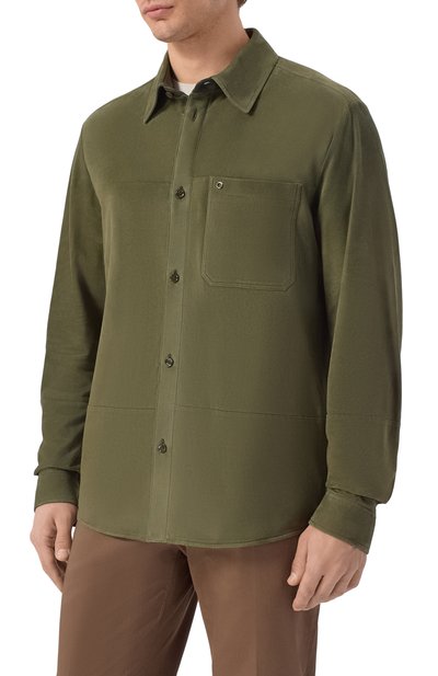 Замшевая рубашка STEFANO RICCI, арт. M7J6100352/SUEJS3_001, фото 3