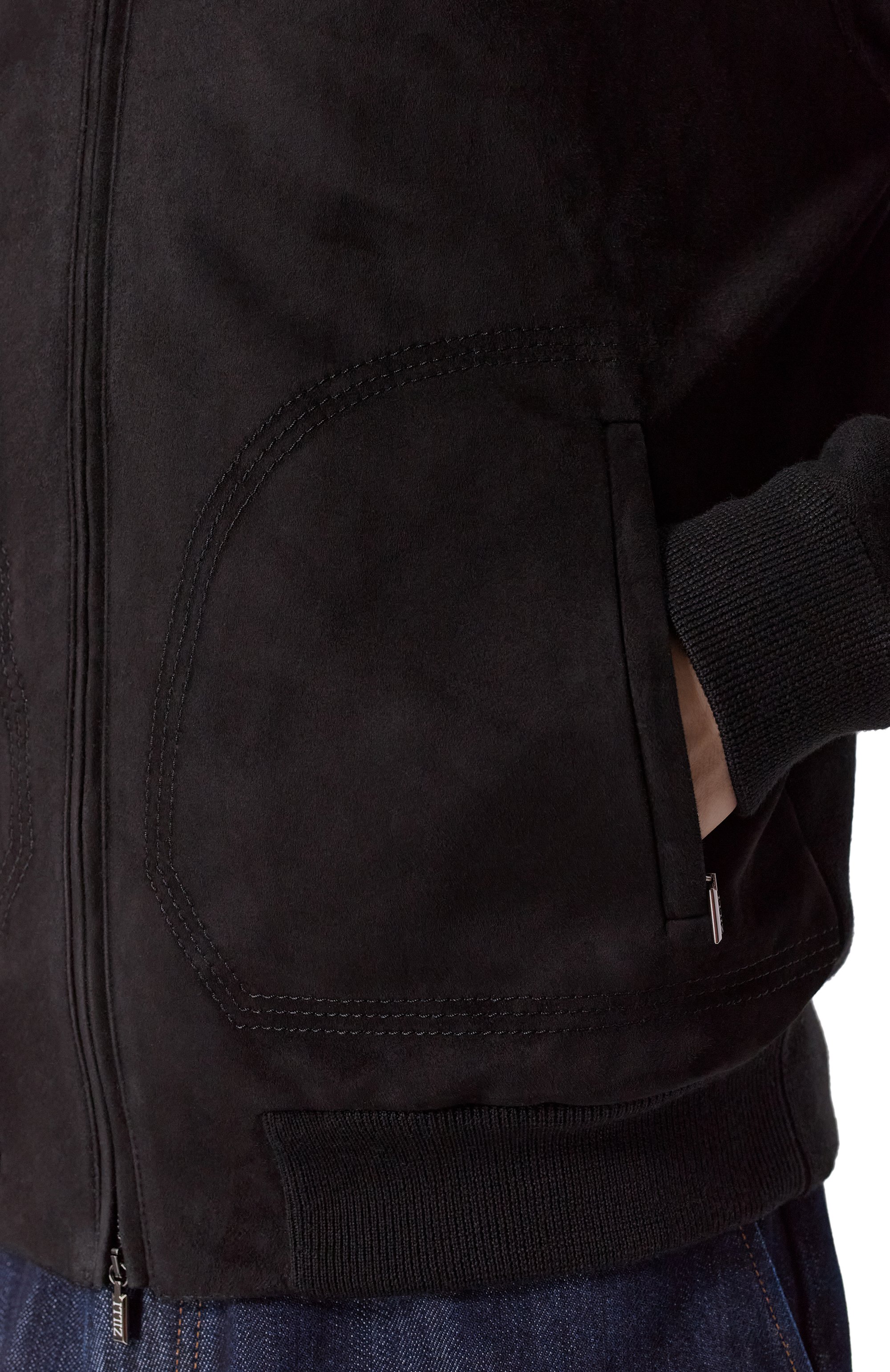 Кардиган с замшевой отделкой ZILLI, арт. KZMC01M0270VTSU00_002, фото 5