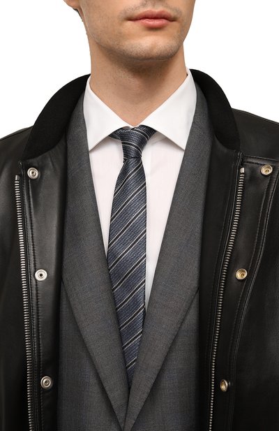 Шелковый галстук CANALI, ар т. 18/HJ03804, фото 2