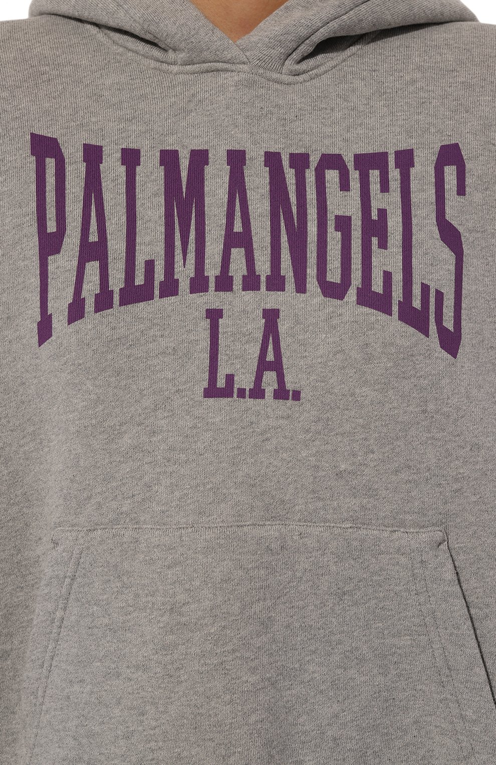 Хлопковое худи PALM ANGELS, арт. PWBB023F24FLE001, фото 5