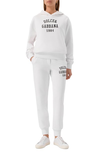 Хлопковые джоггеры DOLCE & GABBANA, арт. FTCQGZ/GDDC4, фото 2