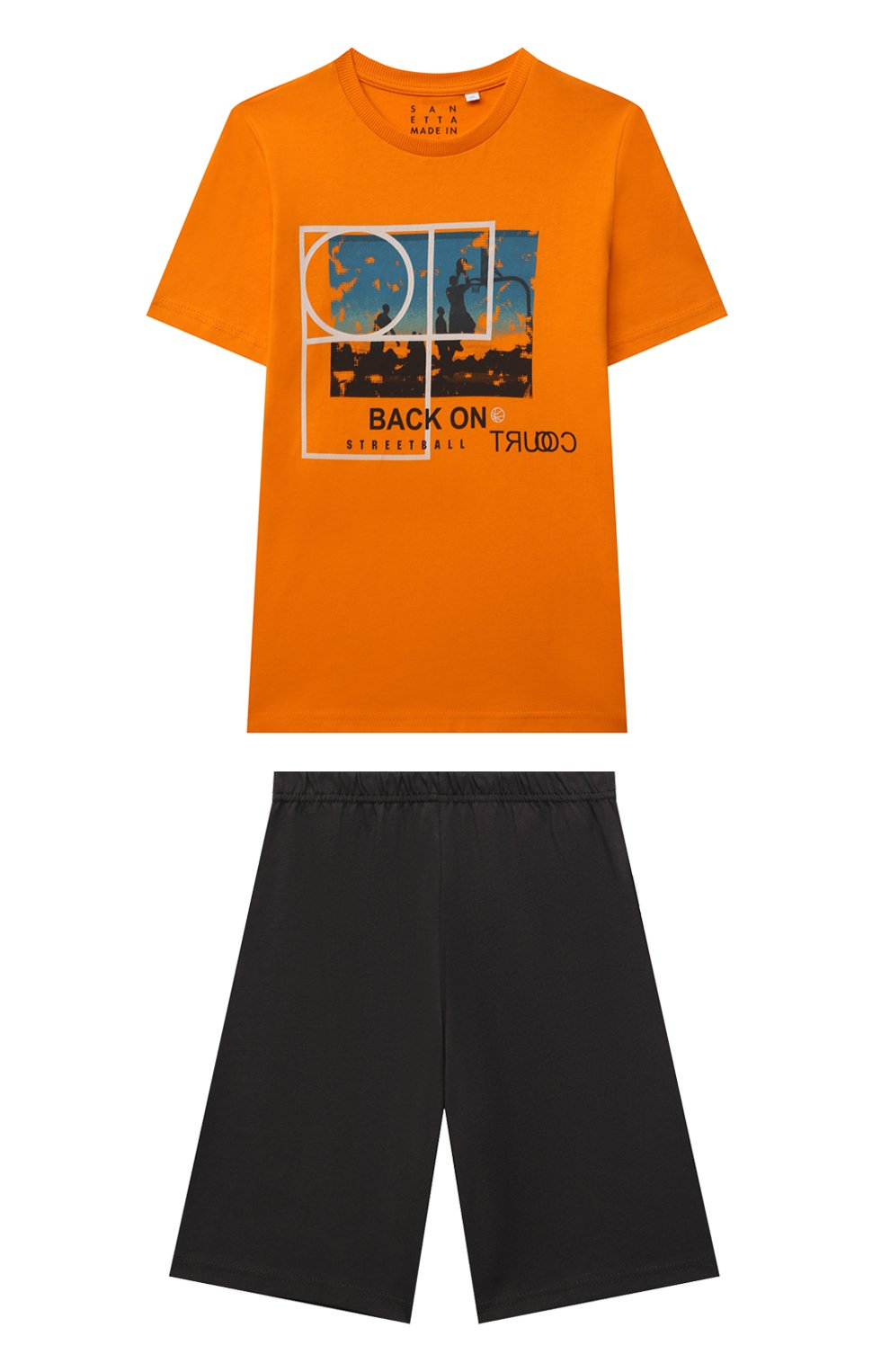 Хлопковая пижама SANETTA, арт. 245164, фото 1