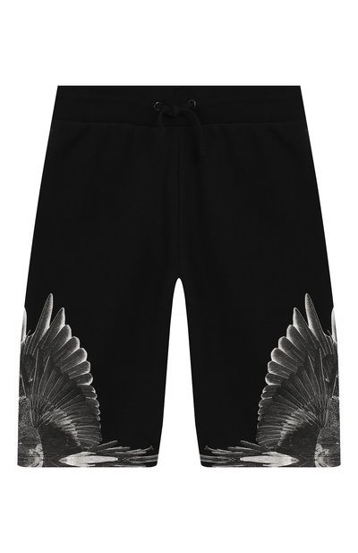 Хлопковые шорты MARCELO BURLON KIDS OF MILAN, арт. B/MB/3200/0021, фото 1