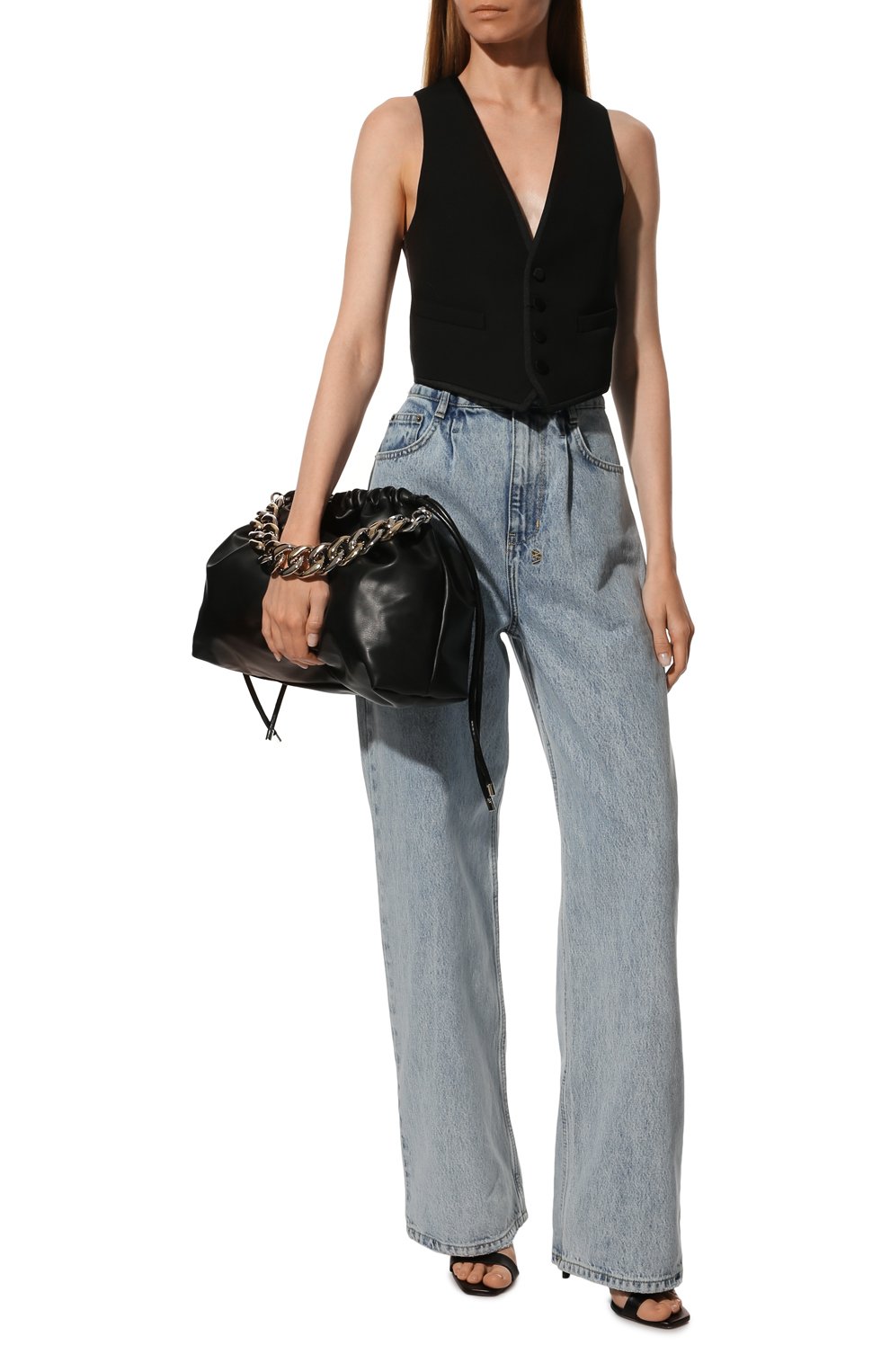 Сумка eva large N21 черного цвета по цене 81950 руб., арт. 22EBP0902SA01, фото 2 Сумка eva large N21, арт. 22EBP0902SA01, фото 2