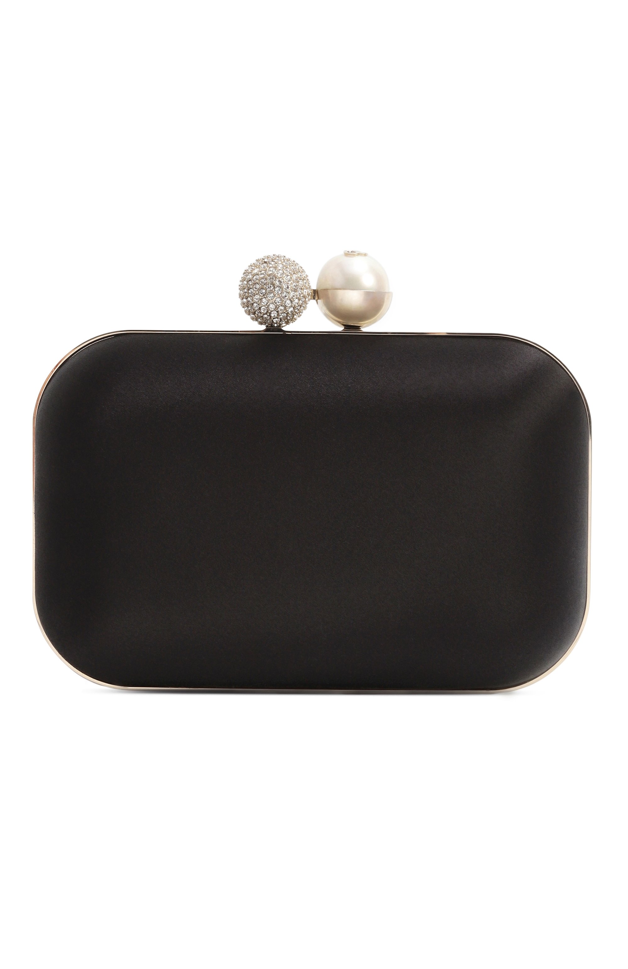 Клатч cloud JIMMY CHOO черного цвета по цене 236500 руб., арт. CL0UD/TLL, фото 6 Клатч cloud JIMMY CHOO, арт. CL0UD/TLL, фото 6