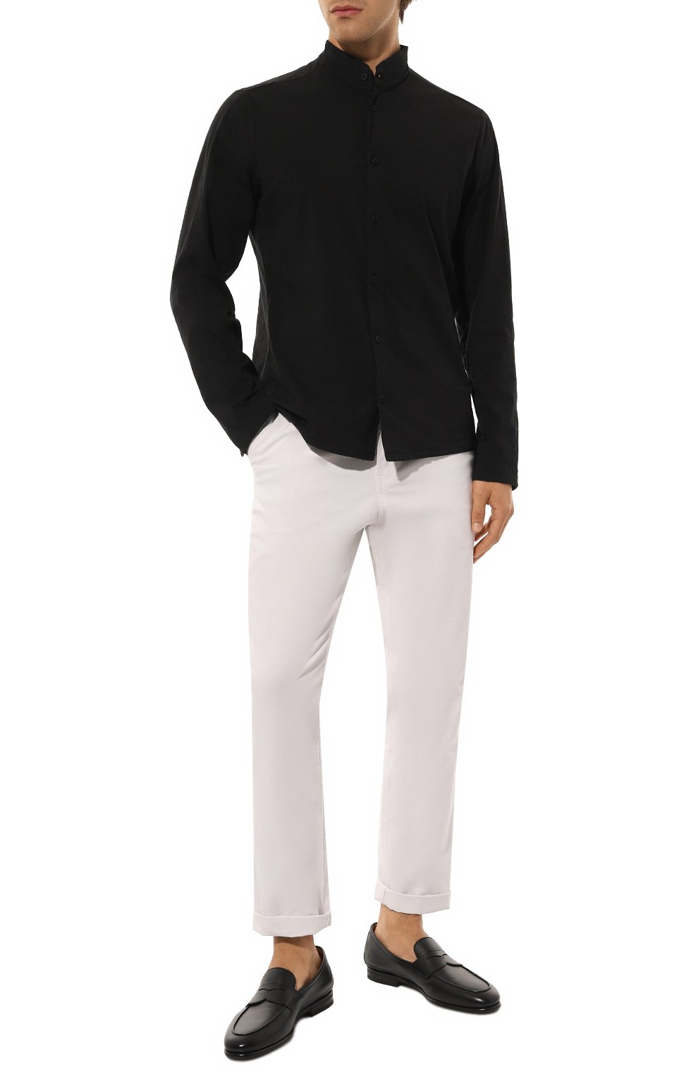 Хлопковая рубашка TRANSIT, арт. CFUTRYT291, фото 2