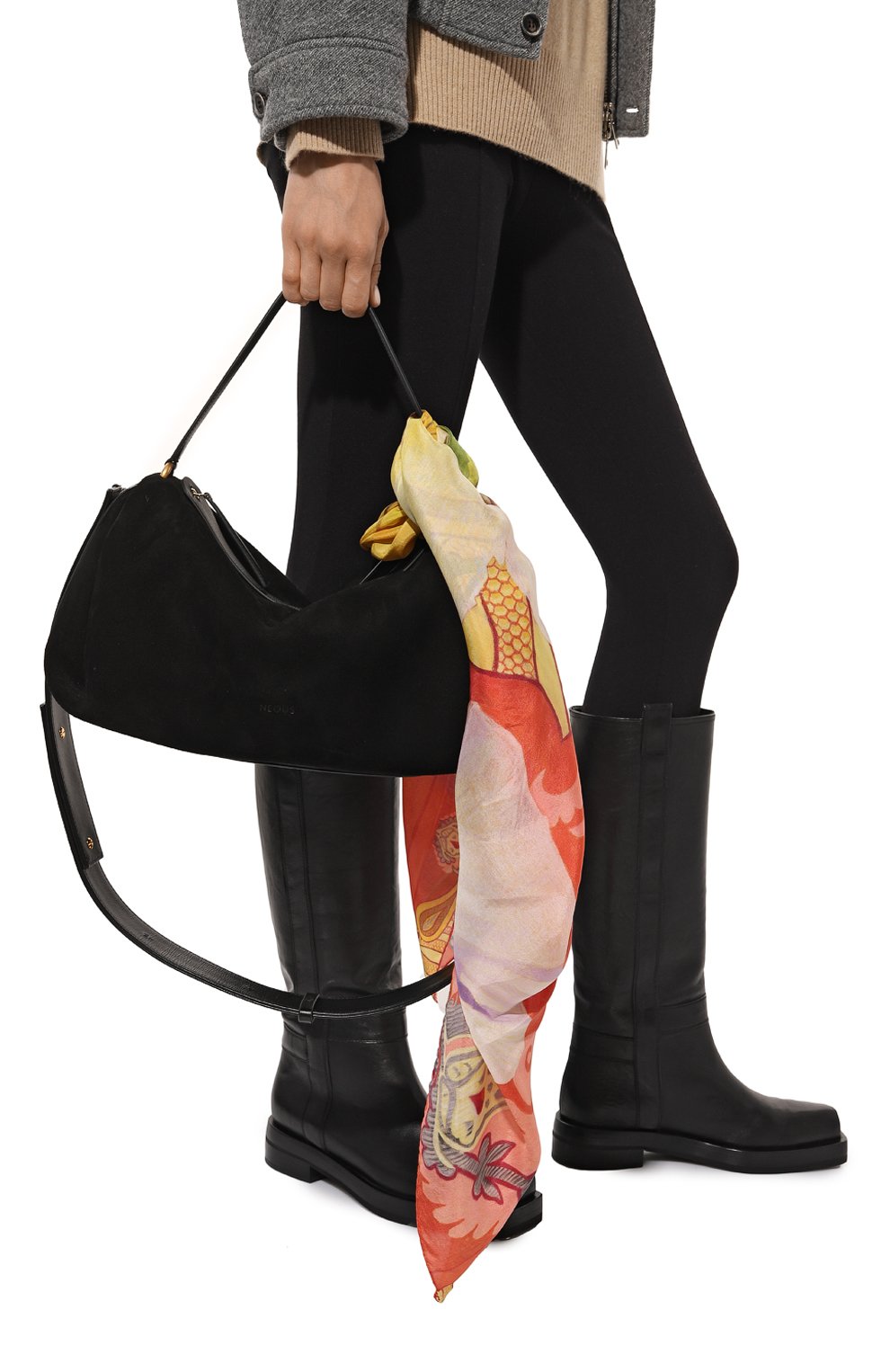 Шелковый платок GOURJI, арт. T23VT7R/1, фото 2