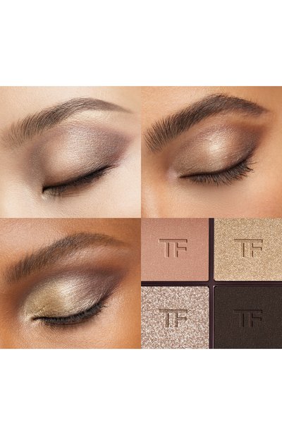 Палетка теней runway eye color quad crème, оттенок 35 rose topaz (7g) TOM FORD, арт. T1QT-01, фото 2