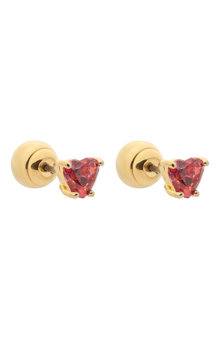 Женские серьги chroma SWAROVSKI красного цвета, арт. 5639133 | Фото 3 (Нос: Не проставлено; Материал: Металл, Кристаллы; Автоматизация состава: Проставлено)