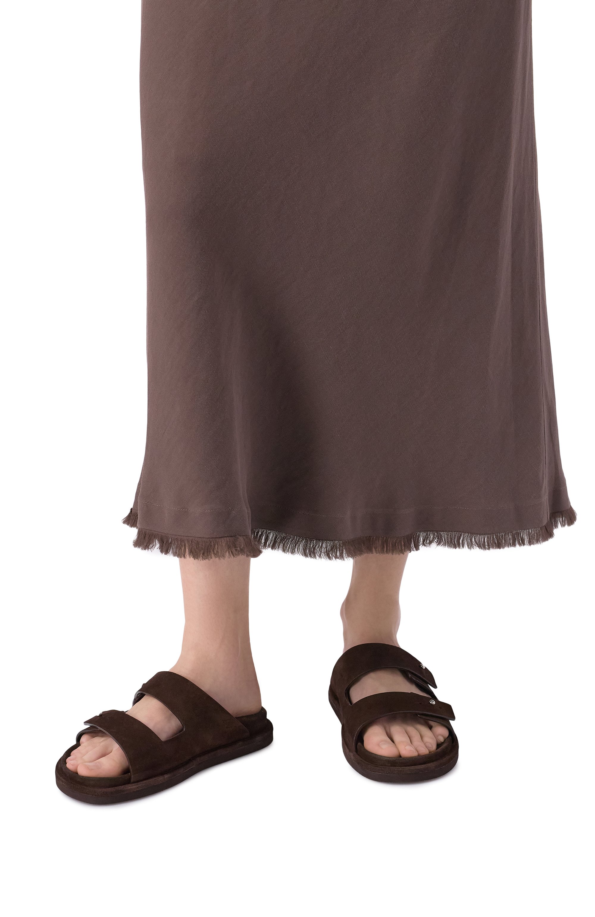 Замшевые шлепанцы MATTIA CAPEZZANI, арт. W456/CR0STA, фото 3