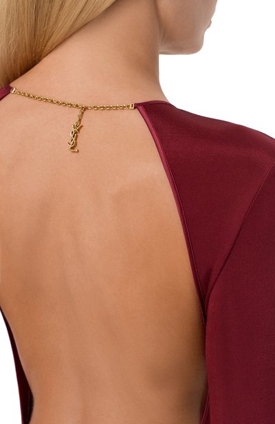 Боди из вискозы SAINT LAURENT, арт. 876794/Y38DS, фото 5