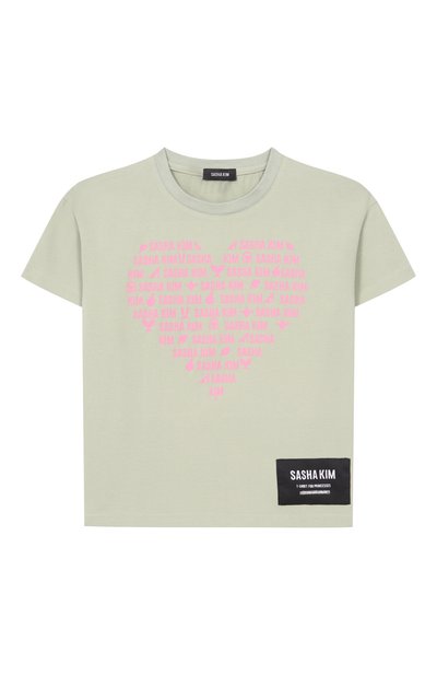 Хлопковая футболка SASHA KIM, арт. SK-00000620