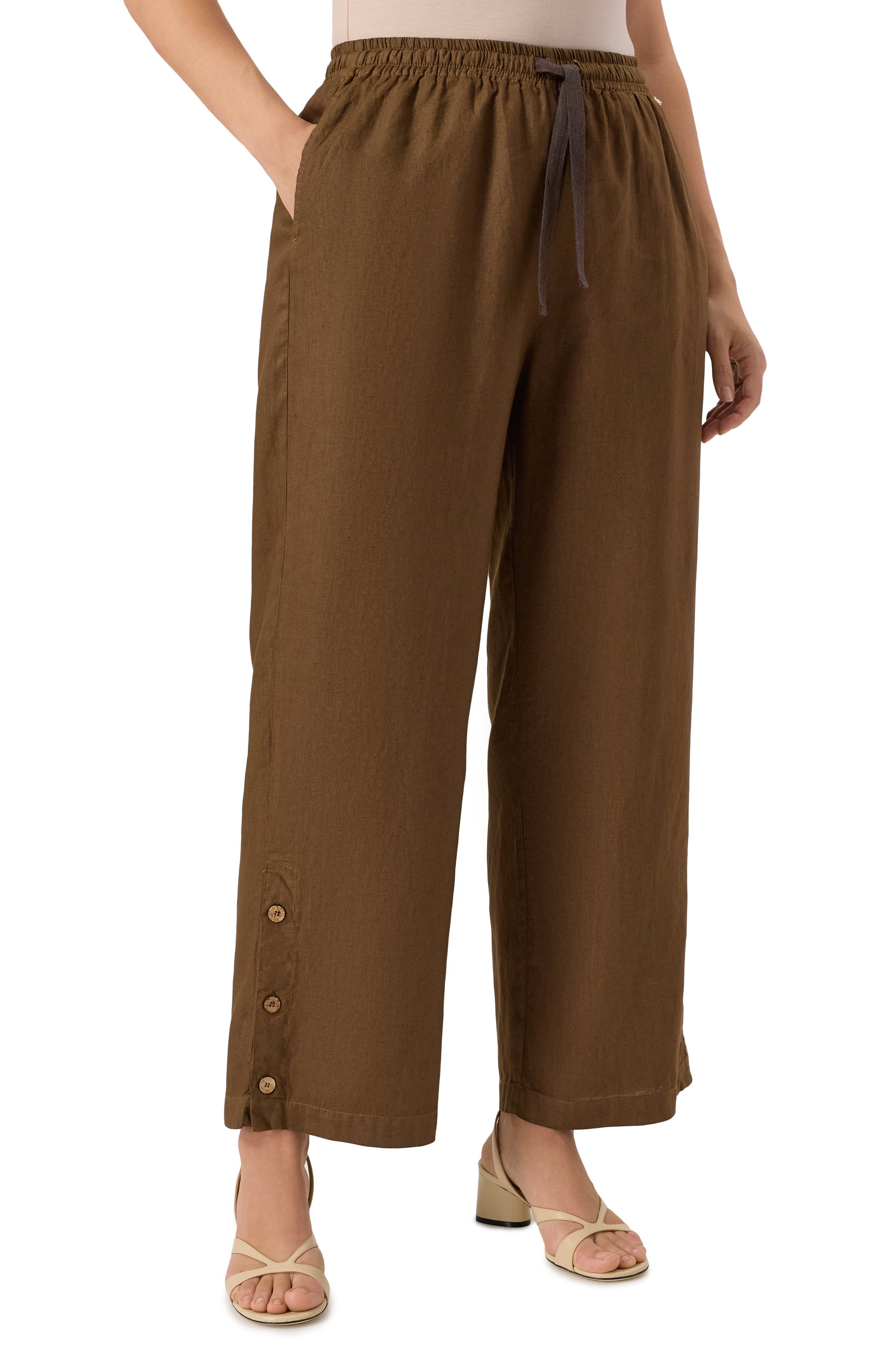 Льняные брюки MARINA RINALDI VOYAGE, арт. PA0L0, фото 3